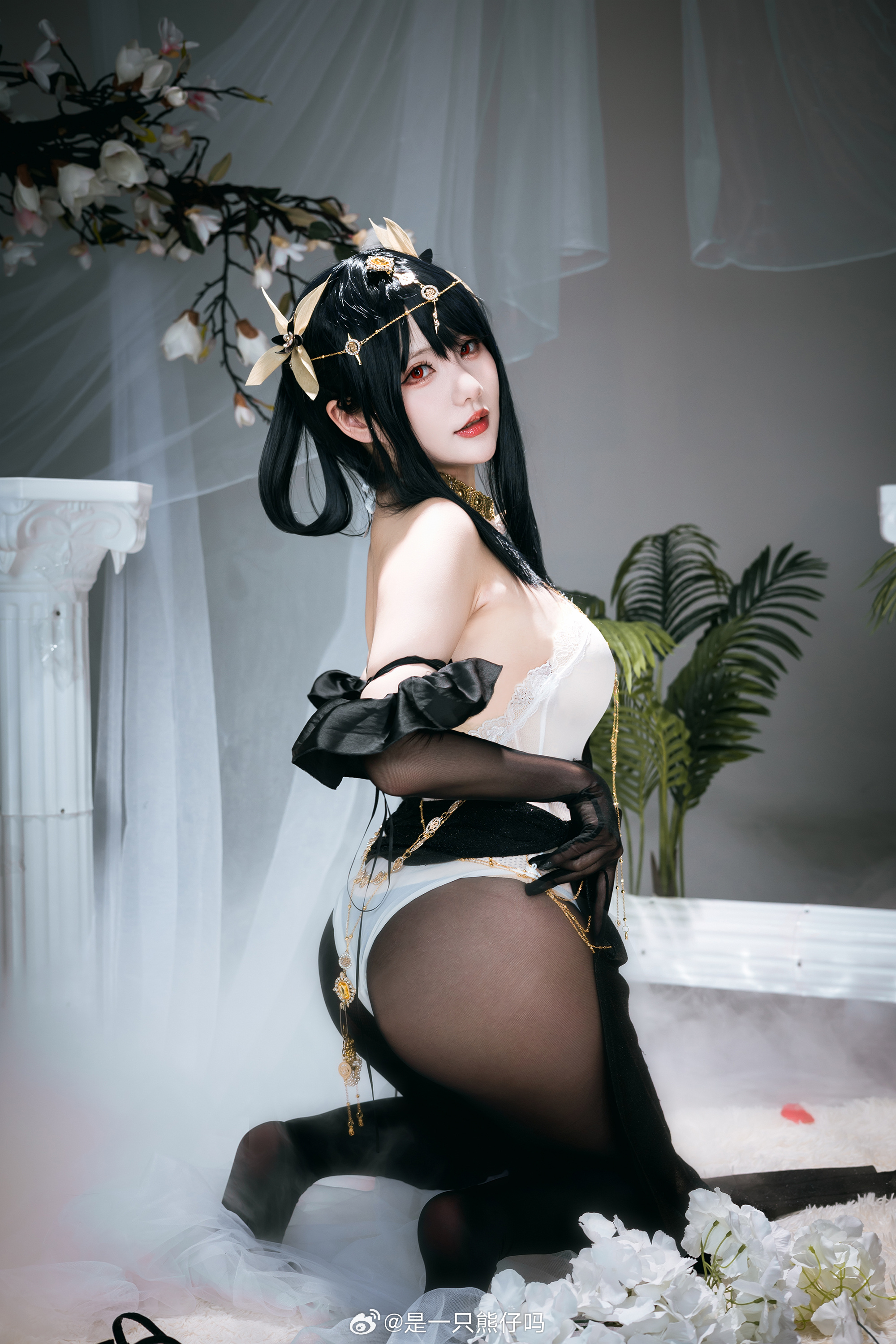 COSPLAY 镇海 潋滟水色 碧蓝航线@是一只熊仔吗 COSPLAY-第12张