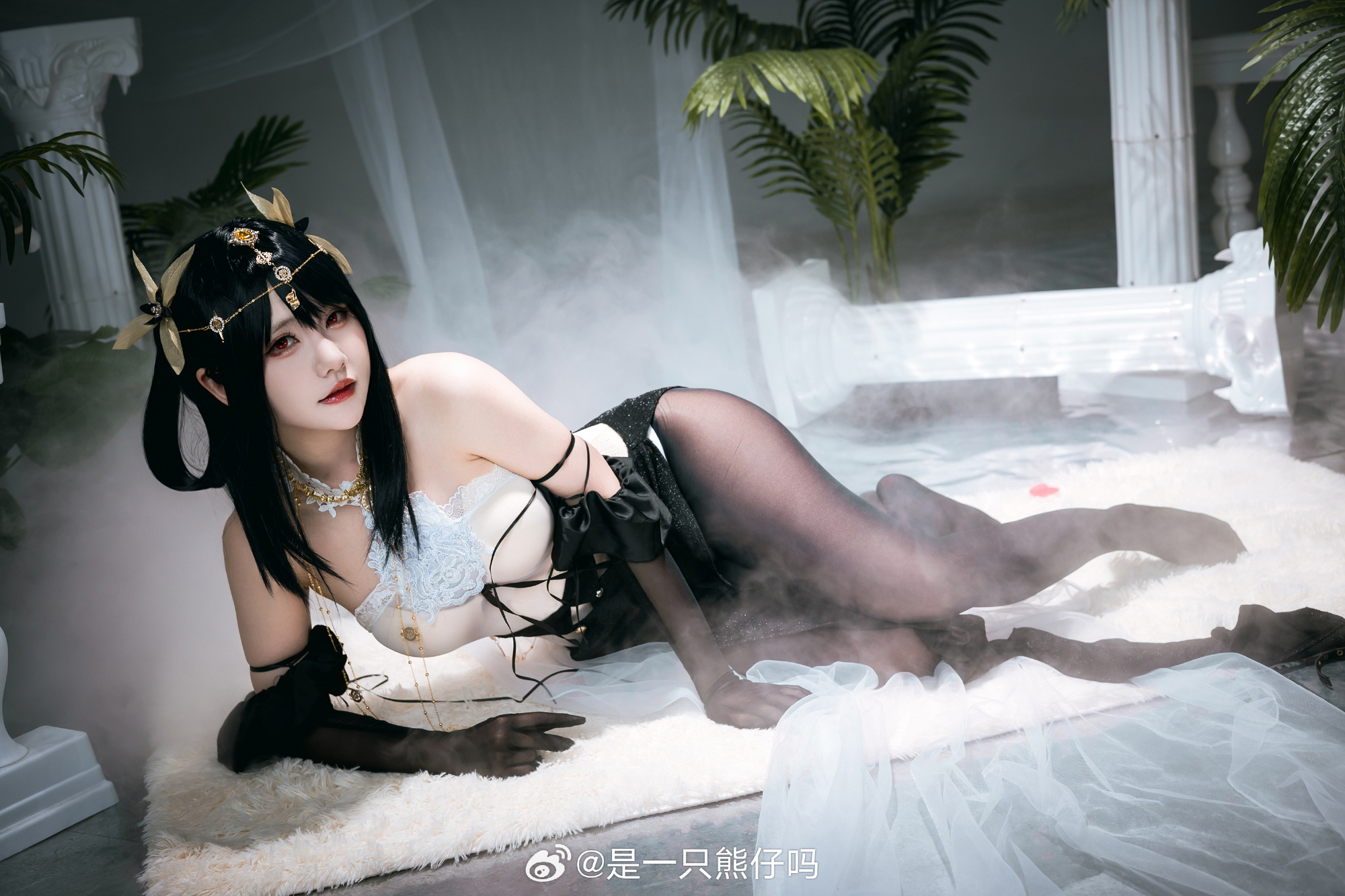 COSPLAY 镇海 潋滟水色 碧蓝航线@是一只熊仔吗 COSPLAY-第6张