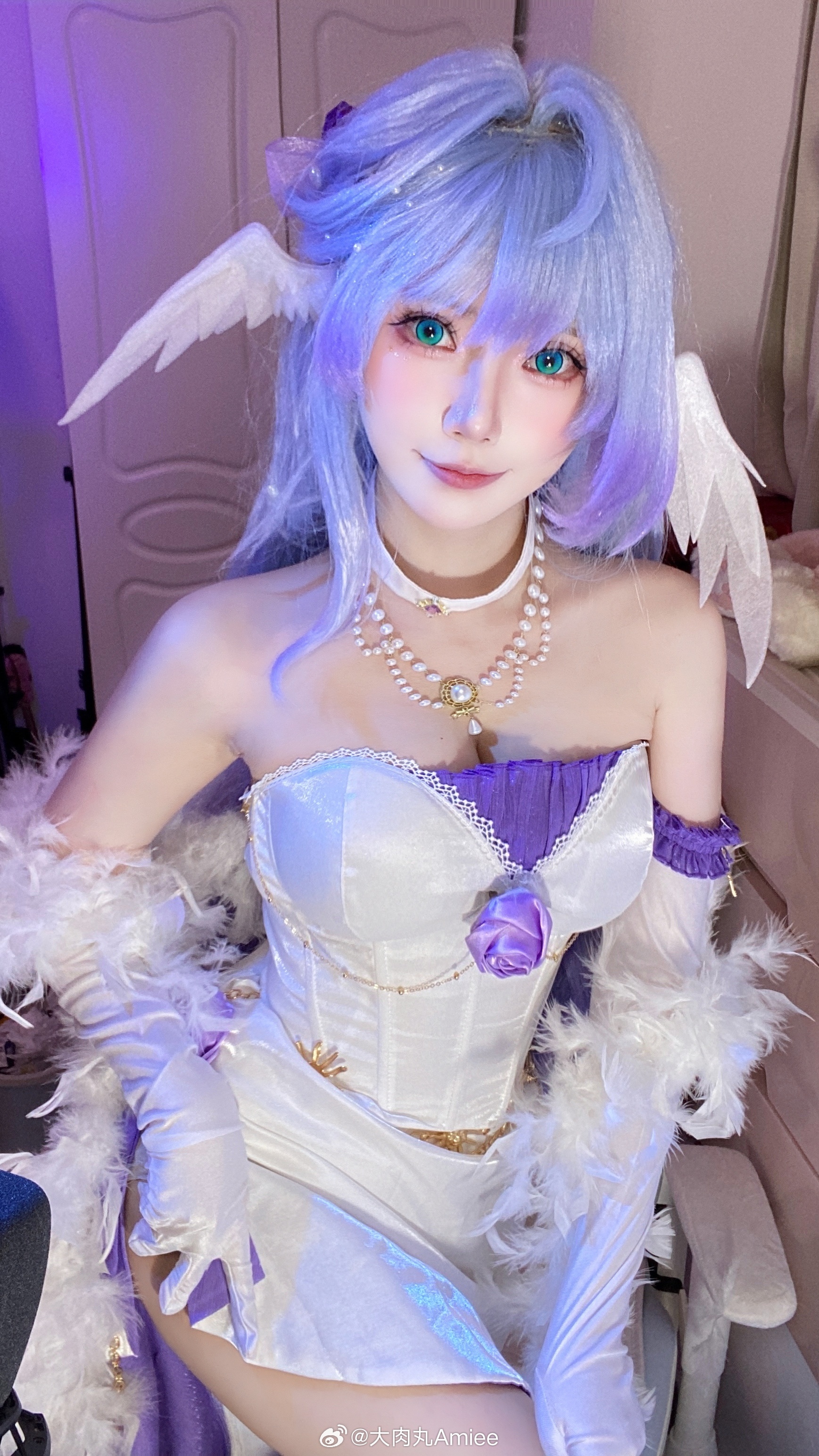 COSPLAY 只是欢快地歌唱，这样就很幸福了。崩坏星穹铁道 知更鸟@大肉丸Amiee COSPLAY-第5张