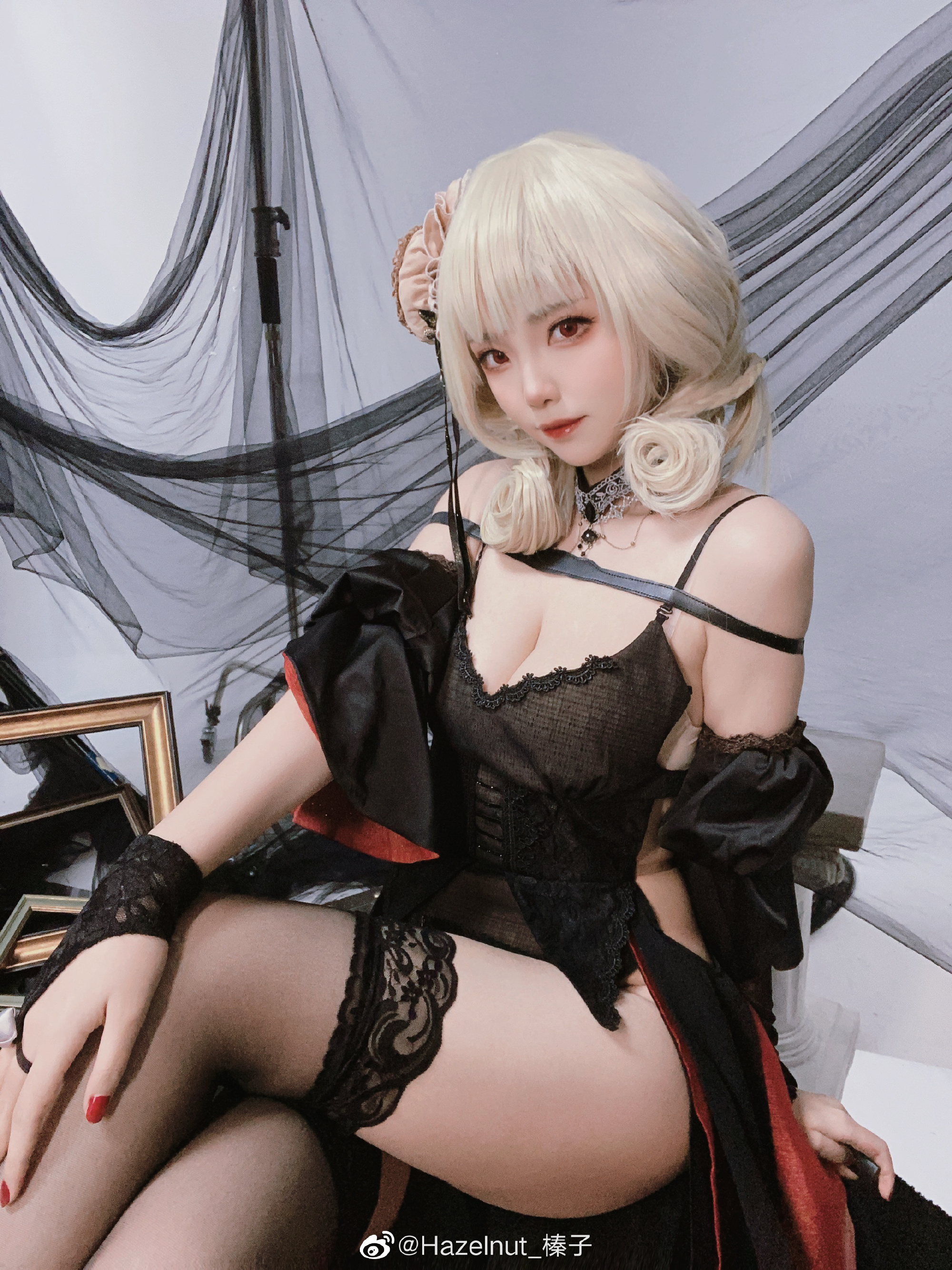 碧蓝航线# 吕佐夫-永夜的赤之贵族@Hazelnut_榛子 小面包@宮本桜 ​​​