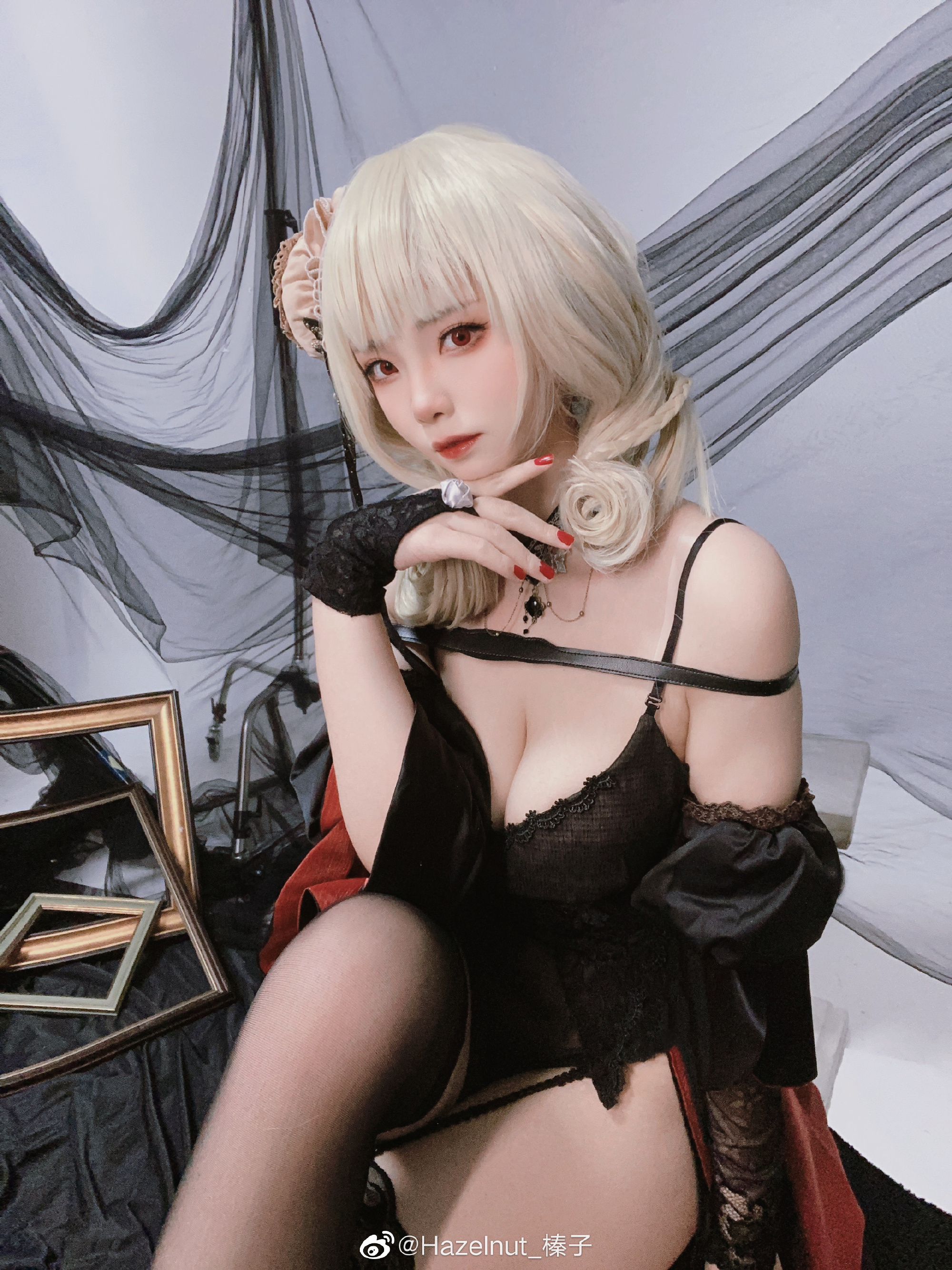 碧蓝航线# 吕佐夫-永夜的赤之贵族@Hazelnut_榛子 小面包@宮本桜 ​​​