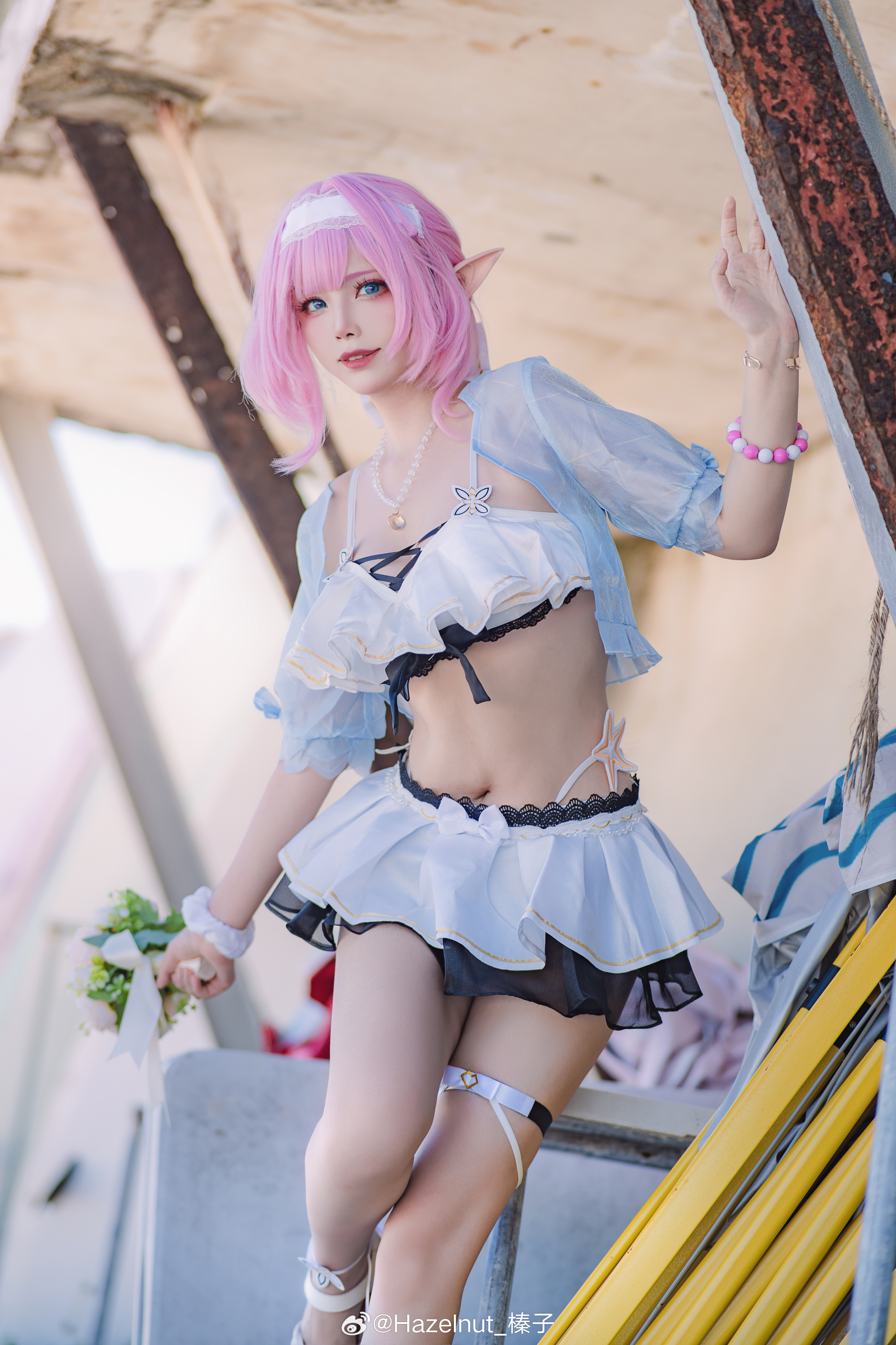 COSPLAY 崩坏3 爱莉@哈泽奈特Hazelnut COSPLAY-第4张