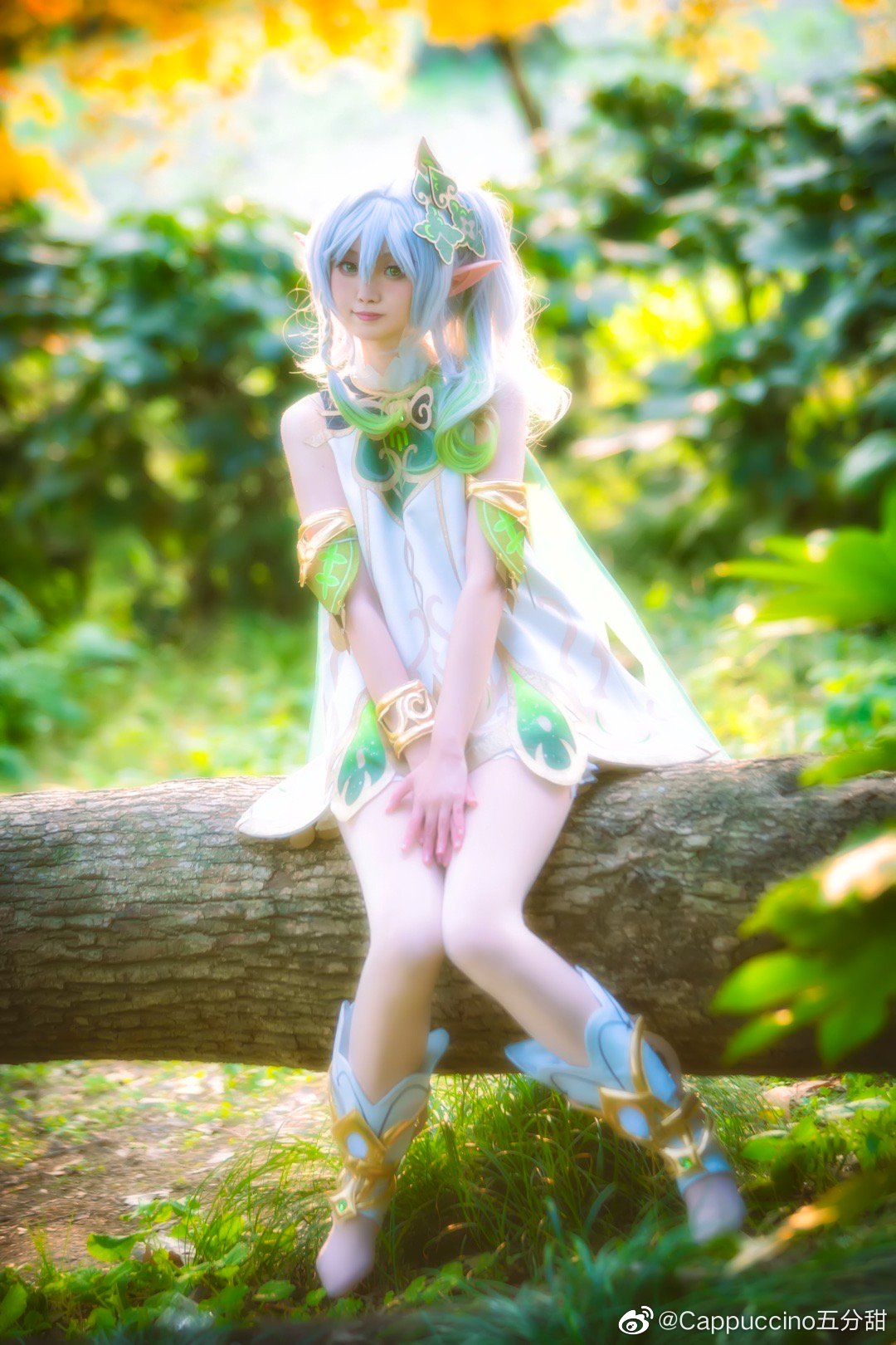 初次见面,我已经关注你很久了。 原神 小草神纳西妲 ?@Cappuccino五分甜