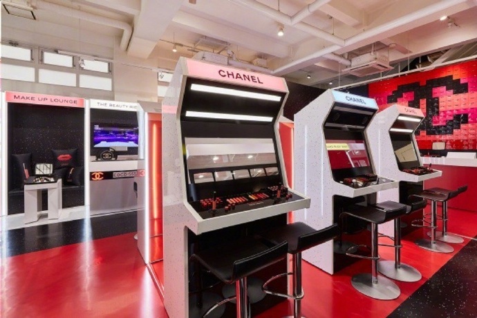 香奈儿在东京原宿开设的全世界首家“街机游戏厅”将于3月2日~11日开业 ​​​​！