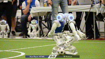 018机器人世界杯中国队4：0完胜美国队"
