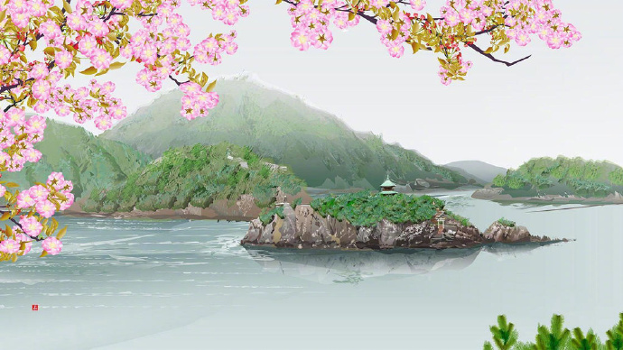 日本艺术家 Tatsuo Horiuchi 利用Excel创作的绘画作品。
