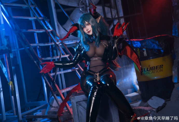 碧蓝航线cos雷根斯堡@章鱼今天早睡了吗-cosplay-第4张