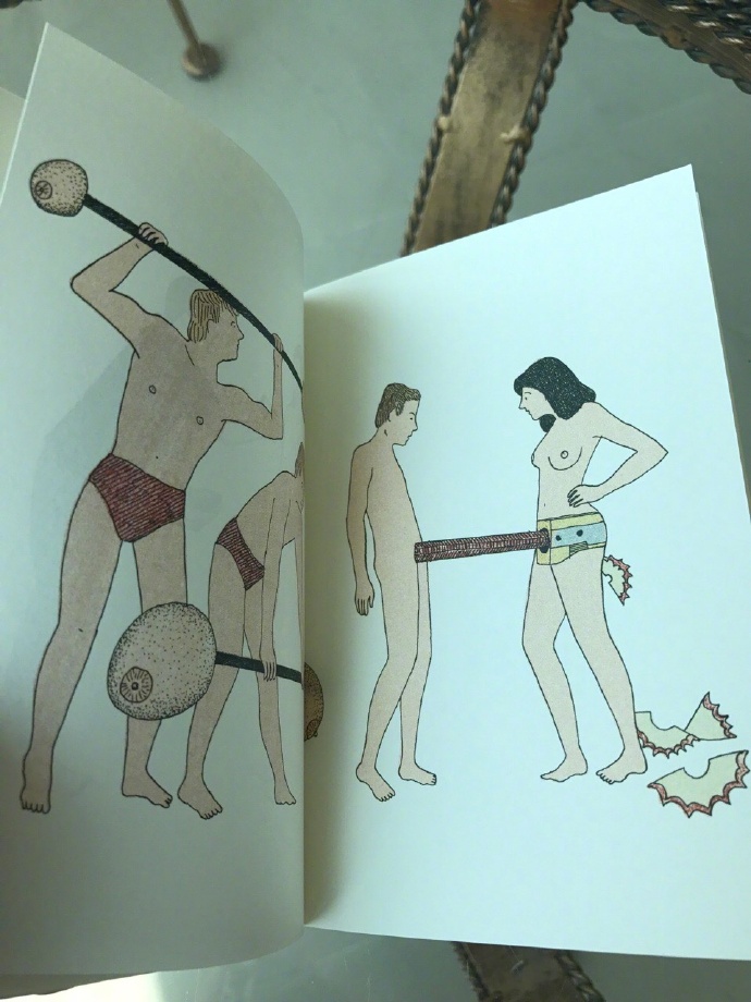 来自西班牙的一本清新脱俗的插画书。
